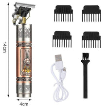 Kemei Hair Clippers Men Barber Professional Hair Trimmer s Beard Trimmer For Men USB Haircut 0mm Finishing Machine Hair Cutter