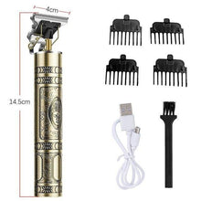 Kemei Hair Clippers Men Barber Professional Hair Trimmer s Beard Trimmer For Men USB Haircut 0mm Finishing Machine Hair Cutter