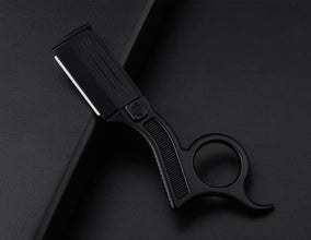 Razors Men Shaving Barber Tools Manual Shaver Beard Hair Trimmer Zinc Alloy Straight Blades Clipper Holder