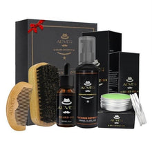 Beard Kit With Scissor Comb Brush