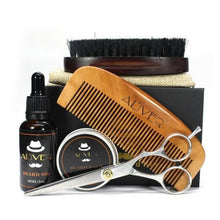 Beard Kit With Scissor Comb Brush