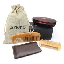 Beard Kit With Scissor Comb Brush