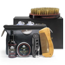 Beard Kit With Scissor Comb Brush