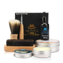 Beard Kit With Scissor Comb Brush