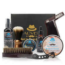 Beard Kit With Scissor Comb Brush