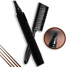 New Hot sale Beard Pen Beard Filler Pencil And Brush Beard Enhancer Waterproof Moustache Coloring Shaping Tools Hair Pencil