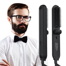 Beard Straightening Irons Brush Foldable Beard Comb